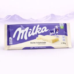 Milka čokoláda bílá 90g